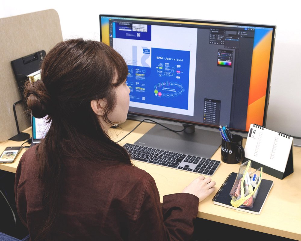 テレワークも多いため、デスクはフリーアドレス