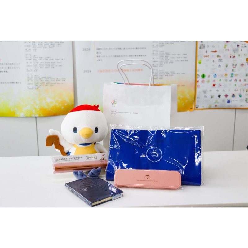 公式キャラクター『ふくすけ』ノベルティグッズ
