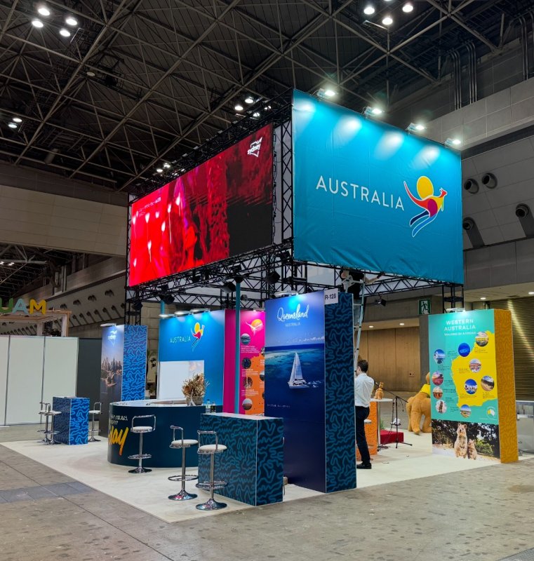 ツーリズムEXPO2024　ブースデザイン