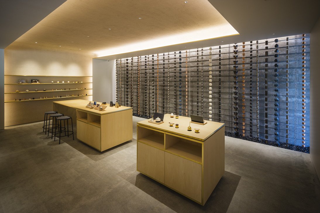 本社ショールーム　Seo Rain Chain展示