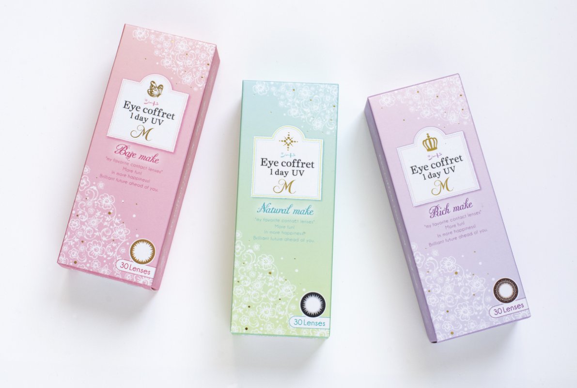 シード　Eye coffret 1day UV　パッケージ